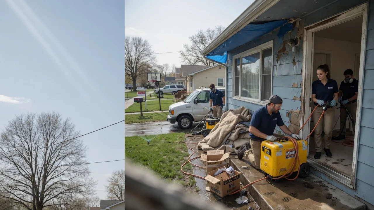 Basement Flood Cleanup in Macedonia, OH near me